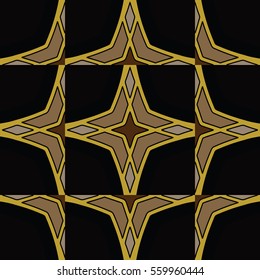 The endless texture.Vector ornaments. Abstract geometric illustration. Pattern for website, corporate style, party invitation, wallpaper.