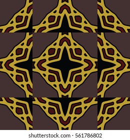 The endless texture.Vector ornaments. Abstract geometric illustration. Pattern for website, corporate style, party invitation, wallpaper.