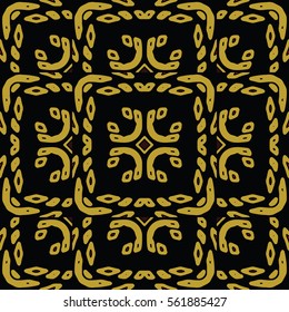 The endless texture.Vector ornaments. Abstract geometric illustration. Pattern for website, corporate style, party invitation, wallpaper.