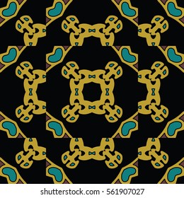 The endless texture.Vector ornaments. Abstract geometric illustration. Pattern for website, corporate style, party invitation, wallpaper.