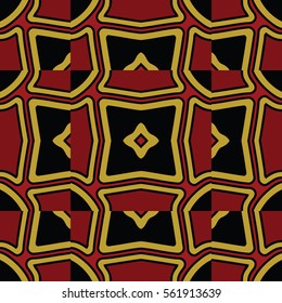 The endless texture.Vector ornaments. Abstract geometric illustration. Pattern for website, corporate style, party invitation, wallpaper.