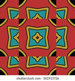 The endless texture.Vector ornaments. Abstract geometric illustration. Pattern for website, corporate style, party invitation, wallpaper.