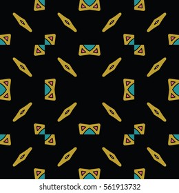 The endless texture.Vector ornaments. Abstract geometric illustration. Pattern for website, corporate style, party invitation, wallpaper.