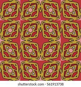 The endless texture.Vector ornaments. Abstract geometric illustration. Pattern for website, corporate style, party invitation, wallpaper.
