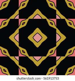 The endless texture.Vector ornaments. Abstract geometric illustration. Pattern for website, corporate style, party invitation, wallpaper.