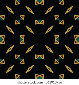 The endless texture.Vector ornaments. Abstract geometric illustration. Pattern for website, corporate style, party invitation, wallpaper.