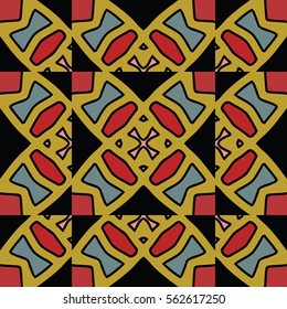 The endless texture.Vector ornaments. Abstract geometric illustration. Pattern for website, corporate style, party invitation, wallpaper.