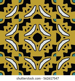 The endless texture.Vector ornaments. Abstract geometric illustration. Pattern for website, corporate style, party invitation, wallpaper.