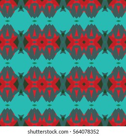 The endless texture.Vector ornaments. Abstract geometric illustration. Pattern for website, corporate style, party invitation, wallpaper.