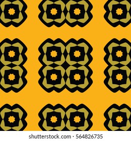 The endless texture.Vector ornaments. Abstract geometric illustration. Pattern for website, corporate style, party invitation, wallpaper.