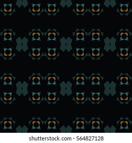 The endless texture.Vector ornaments. Abstract geometric illustration. Pattern for website, corporate style, party invitation, wallpaper.
