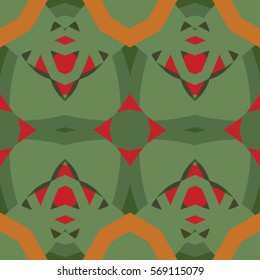 The endless texture.Vector ornaments. Abstract geometric illustration. Pattern for website, corporate style, party invitation, wallpaper.