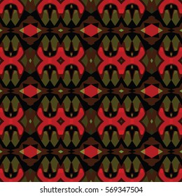 The endless texture.Vector ornaments. Abstract geometric illustration. Pattern for website, corporate style, party invitation, wallpaper.