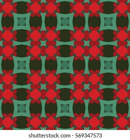 The endless texture.Vector ornaments. Abstract geometric illustration. Pattern for website, corporate style, party invitation, wallpaper.
