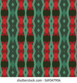 The endless texture.Vector ornaments. Abstract geometric illustration. Pattern for website, corporate style, party invitation, wallpaper.