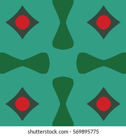 The endless texture.Vector ornaments. Abstract geometric illustration. Pattern for website, corporate style, party invitation, wallpaper.