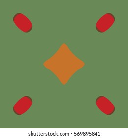 The endless texture.Vector ornaments. Abstract geometric illustration. Pattern for website, corporate style, party invitation, wallpaper.