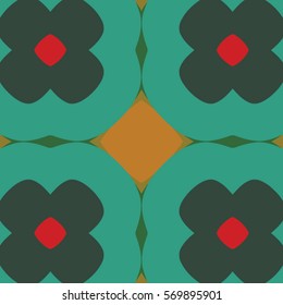 The endless texture.Vector ornaments. Abstract geometric illustration. Pattern for website, corporate style, party invitation, wallpaper.