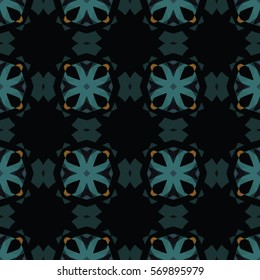 The endless texture.Vector ornaments. Abstract geometric illustration. Pattern for website, corporate style, party invitation, wallpaper.