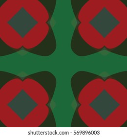 The endless texture.Vector ornaments. Abstract geometric illustration. Pattern for website, corporate style, party invitation, wallpaper.