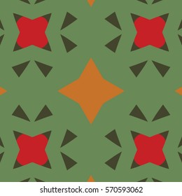 The endless texture.Vector ornaments. Abstract geometric illustration. Pattern for website, corporate style, party invitation, wallpaper.