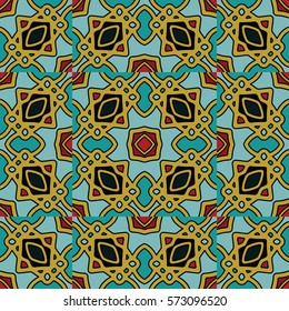 The endless texture.Vector ornaments. Abstract geometric illustration. Pattern for website, corporate style, party invitation, wallpaper.