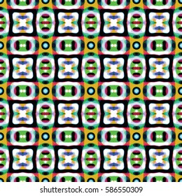 The endless texture.Vector ornaments. Abstract geometric illustration. Pattern for website, corporate style, party invitation, wallpaper.