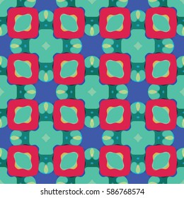 The endless texture.Vector ornaments. Abstract geometric illustration. Pattern for website, corporate style, party invitation, wallpaper.