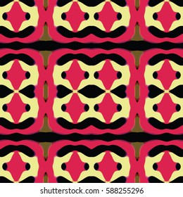 The endless texture.Vector ornaments. Abstract geometric illustration. Pattern for website, corporate style, party invitation, wallpaper.