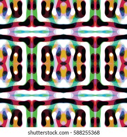 The endless texture.Vector ornaments. Abstract geometric illustration. Pattern for website, corporate style, party invitation, wallpaper.