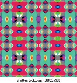 The endless texture.Vector ornaments. Abstract geometric illustration. Pattern for website, corporate style, party invitation, wallpaper.