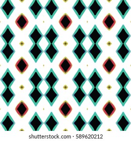 The endless texture.Vector ornaments. Abstract geometric illustration. Pattern for website, corporate style, party invitation, wallpaper.