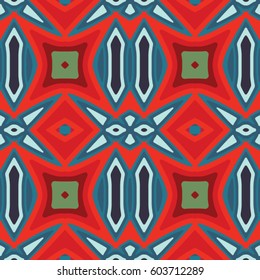 The endless texture.Vector ornaments. Abstract geometric illustration. Pattern for book design, gift wrapping, website, corporate style, wallpaper.