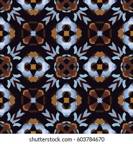 The endless texture.Vector ornaments. Abstract geometric illustration. Pattern for website, corporate style, party invitation, wallpaper.