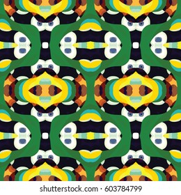 The endless texture.Vector ornaments. Abstract geometric illustration. Pattern for website, corporate style, party invitation, wallpaper.