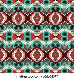 The endless texture.Vector ornaments. Abstract geometric illustration. Pattern for website, corporate style, party invitation, wallpaper.