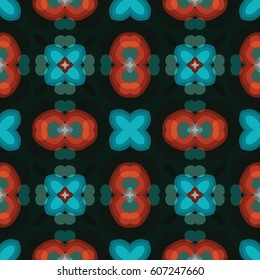 The endless texture.Vector ornaments. Abstract geometric illustration. Pattern for website, corporate style, party invitation, wallpaper.