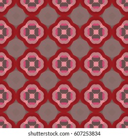 The endless texture.Vector ornaments. Abstract geometric illustration. Pattern for website, corporate style, party invitation, wallpaper.