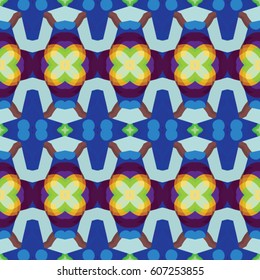 The endless texture.Vector ornaments. Abstract geometric illustration. Pattern for website, corporate style, party invitation, wallpaper.