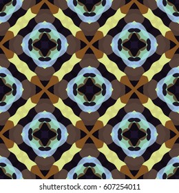 The endless texture.Vector ornaments. Abstract geometric illustration. Pattern for website, corporate style, party invitation, wallpaper.