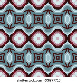The endless texture.Vector ornaments. Abstract geometric illustration. Pattern for website, corporate style, party invitation, wallpaper.