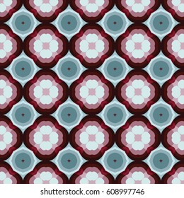 The endless texture.Vector ornaments. Abstract geometric illustration. Pattern for website, corporate style, party invitation, wallpaper.