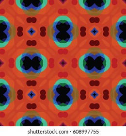The endless texture.Vector ornaments. Abstract geometric illustration. Pattern for website, corporate style, party invitation, wallpaper.