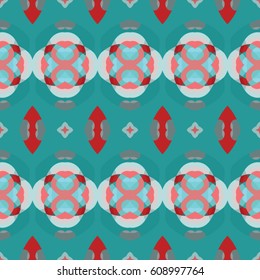 The endless texture.Vector ornaments. Abstract geometric illustration. Pattern for website, corporate style, party invitation, wallpaper.