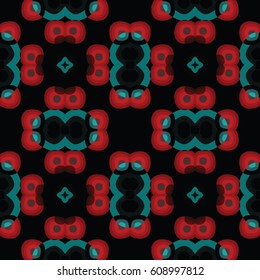 The endless texture.Vector ornaments. Abstract geometric illustration. Pattern for website, corporate style, party invitation, wallpaper.