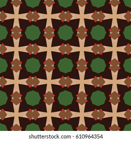 The endless texture.Vector ornaments. Abstract geometric illustration. Pattern for website, corporate style, party invitation, wallpaper.
