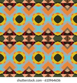 The endless texture.Vector ornaments. Abstract geometric illustration. Pattern for website, corporate style, party invitation, wallpaper.