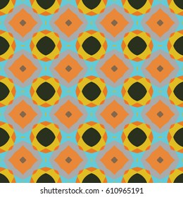 The endless texture.Vector ornaments. Abstract geometric illustration. Pattern for website, corporate style, party invitation, wallpaper.