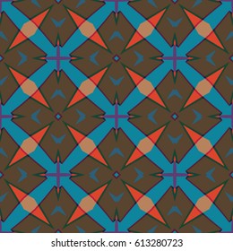 The endless texture.Vector ornaments. Abstract geometric illustration. Pattern for website, corporate style, party invitation, wallpaper.