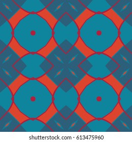 The endless texture.Vector ornaments. Abstract geometric illustration. Pattern for website, corporate style, party invitation, wallpaper.